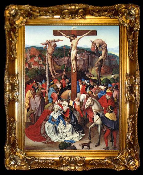 framed  FRUEAUF, Rueland the Younger Crucifixion dsh, ta009-2